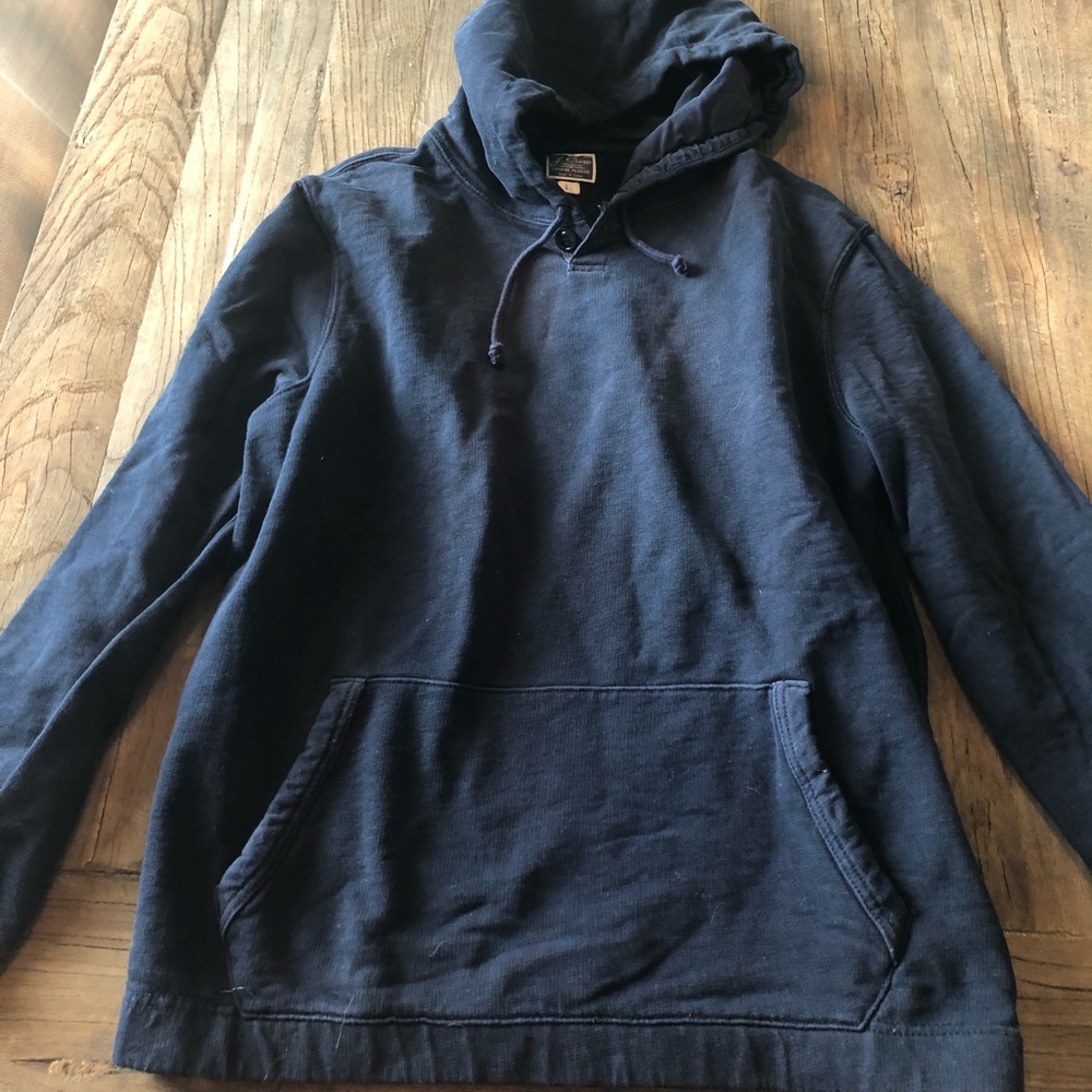 Men jcrew hoodie great condition